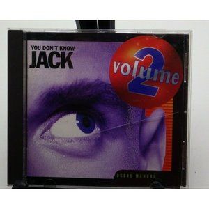 You Don't Know Jack Volume 2 1996 original case user manual